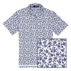RLX Ralph Lauren Printed Lightweight
Airflow Jersey Polo Floral White